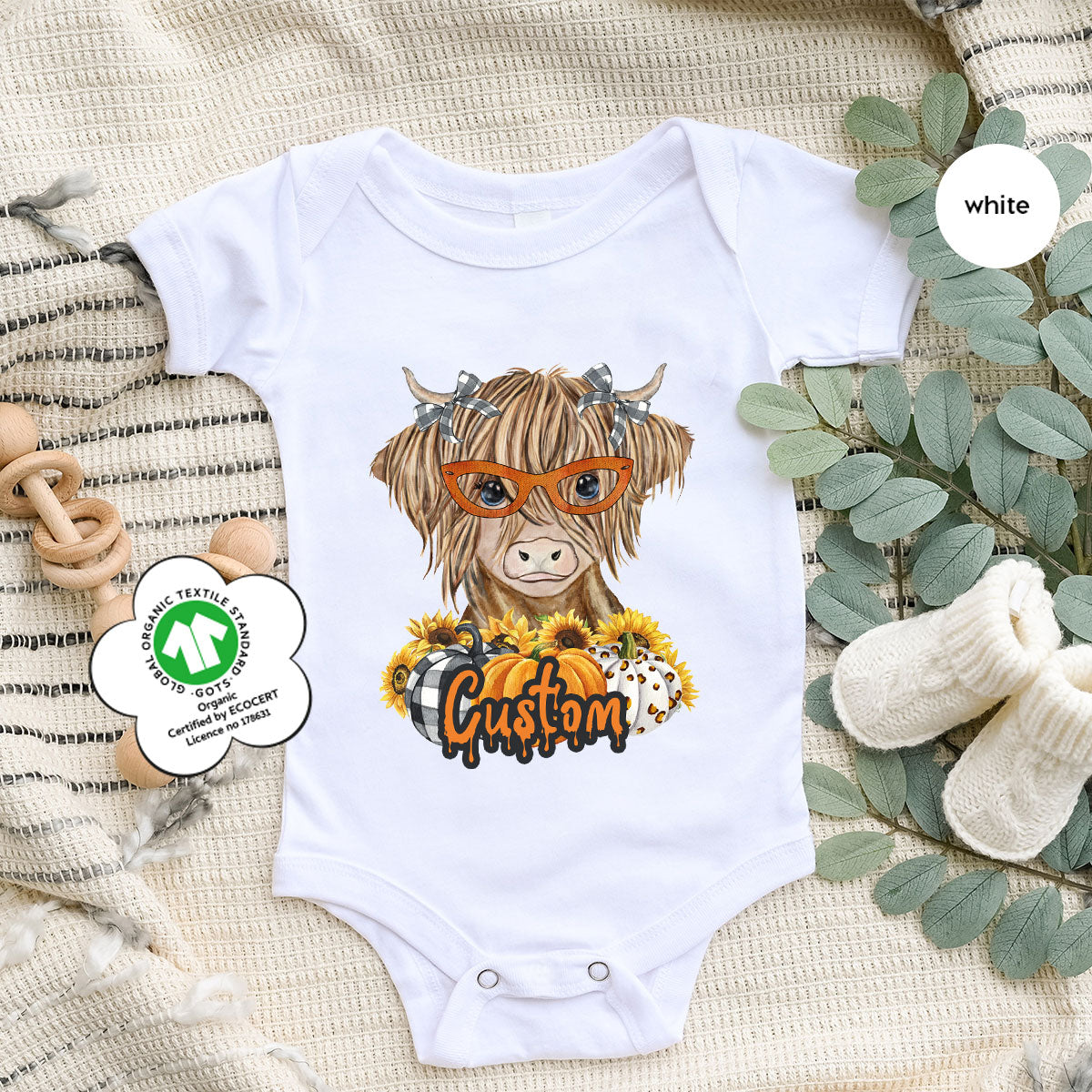 Custom Cow Shirt, Fall Graphic Tees, Personalized Farmer Gifts, Customized Pumpkin T-Shirt, Kids Farm Clothing, Thanksgiving Vneck Tshirt