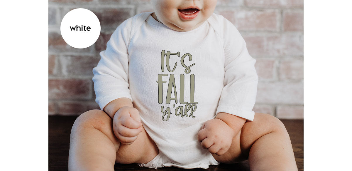 Fall Crewneck Sweatshirt, Its Fall Yall T-Shirt, Fall Gifts, Gifts for Her, Autumn Clothing, Thanksgiving Graphic Tees, Toddler T Shirt