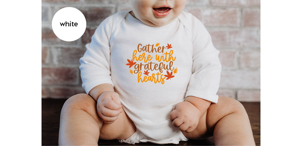 Fall Leaves Graphic Tees, Autumn Crewneck Sweatshirt, Fall Gifts, Happy Thanksgiving Clothing, Thankful T-Shirt, Matching Family Shirt