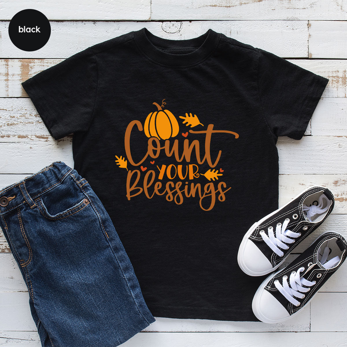 Cute Fall Outfit, Pumpkin Shirts, Gift for Her, Thanksgiving Clothing, Autumn Crewneck Sweatshirt, Blessed Vneck Tshirt, Leaves Graphic Tees