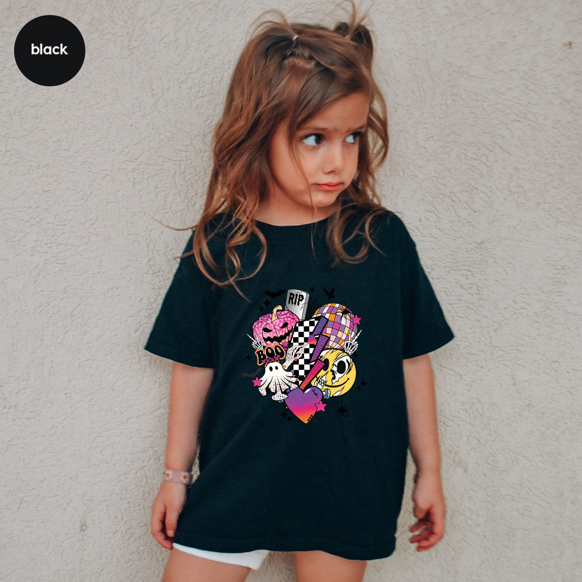 Retro Halloween Shirt, Spooky Pumpkin Shirt, Cool Checkered Outfit
