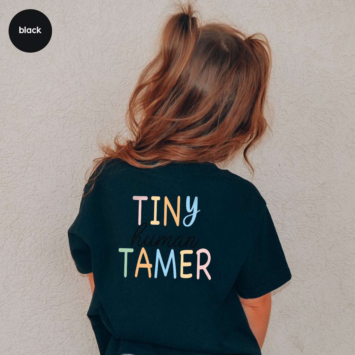 Teacher Shirt, Tiny Human Tamer, Kindergarten Teacher, Preschool Teacher, First Day of School, Back to School T-Shirt, Gift for Teacher