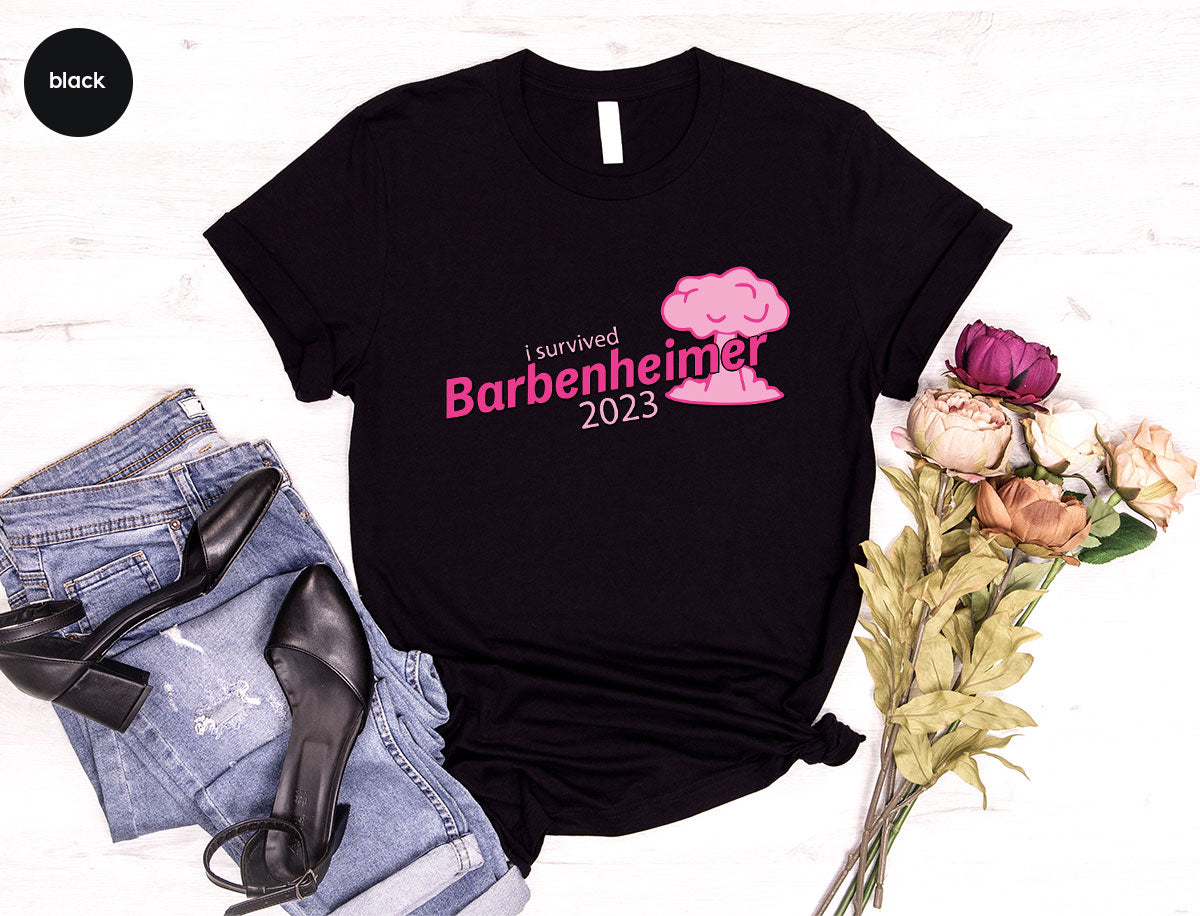 Barbenheimer Shirt, Barbie Movie T-Shirt, Barbie Fan Shirt, Oppenheimer Movie Shirt