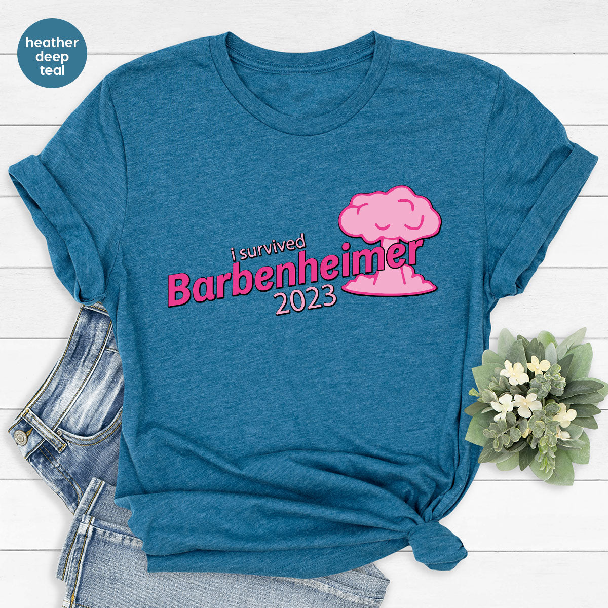 Barbenheimer Shirt, Barbie Movie T-Shirt, Barbie Fan Shirt, Oppenheimer Movie Shirt