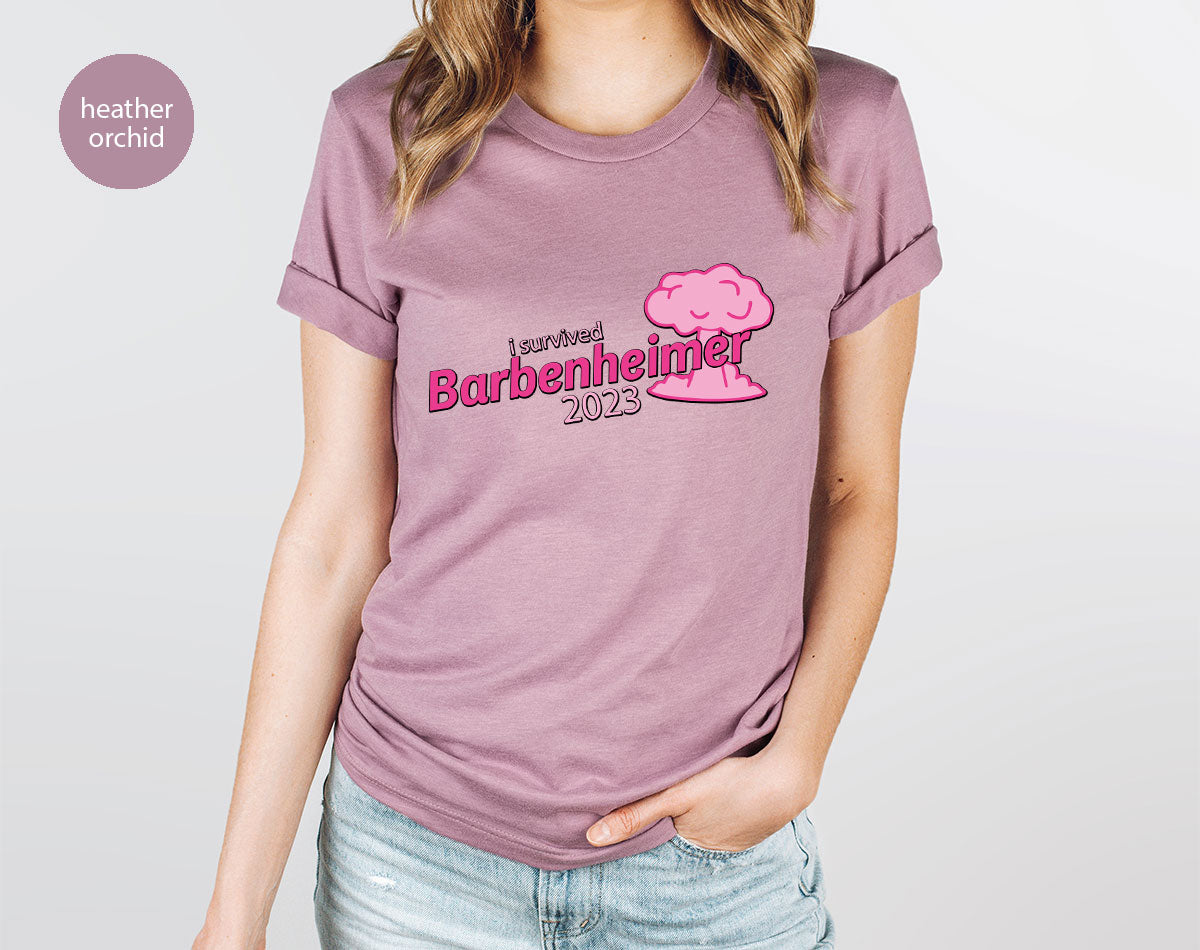 Barbenheimer Shirt, Barbie Movie T-Shirt, Barbie Fan Shirt, Oppenheimer Movie Shirt