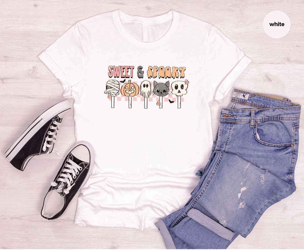 Retro Pumpkin T Shirt, Vintage Cat T-Shirt, Sweet Toddler TShirt