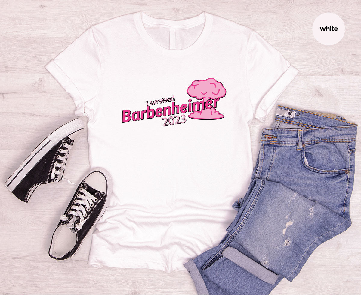 Barbenheimer Shirt, Barbie Movie T-Shirt, Barbie Fan Shirt, Oppenheimer Movie Shirt