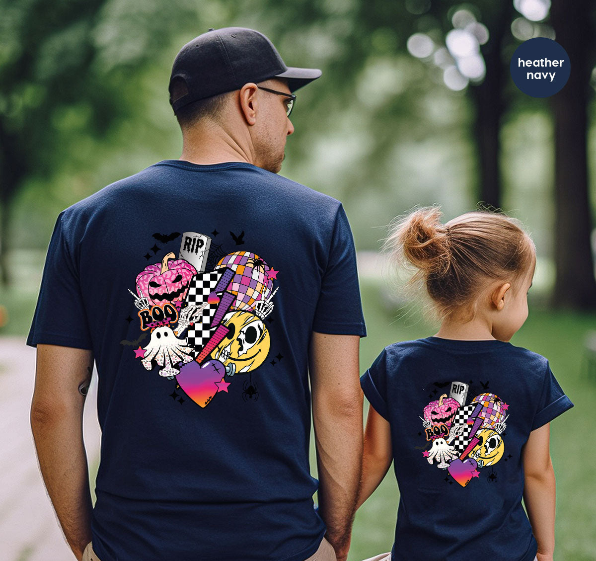 Retro Halloween Shirt, Spooky Pumpkin Shirt, Cool Checkered Outfit