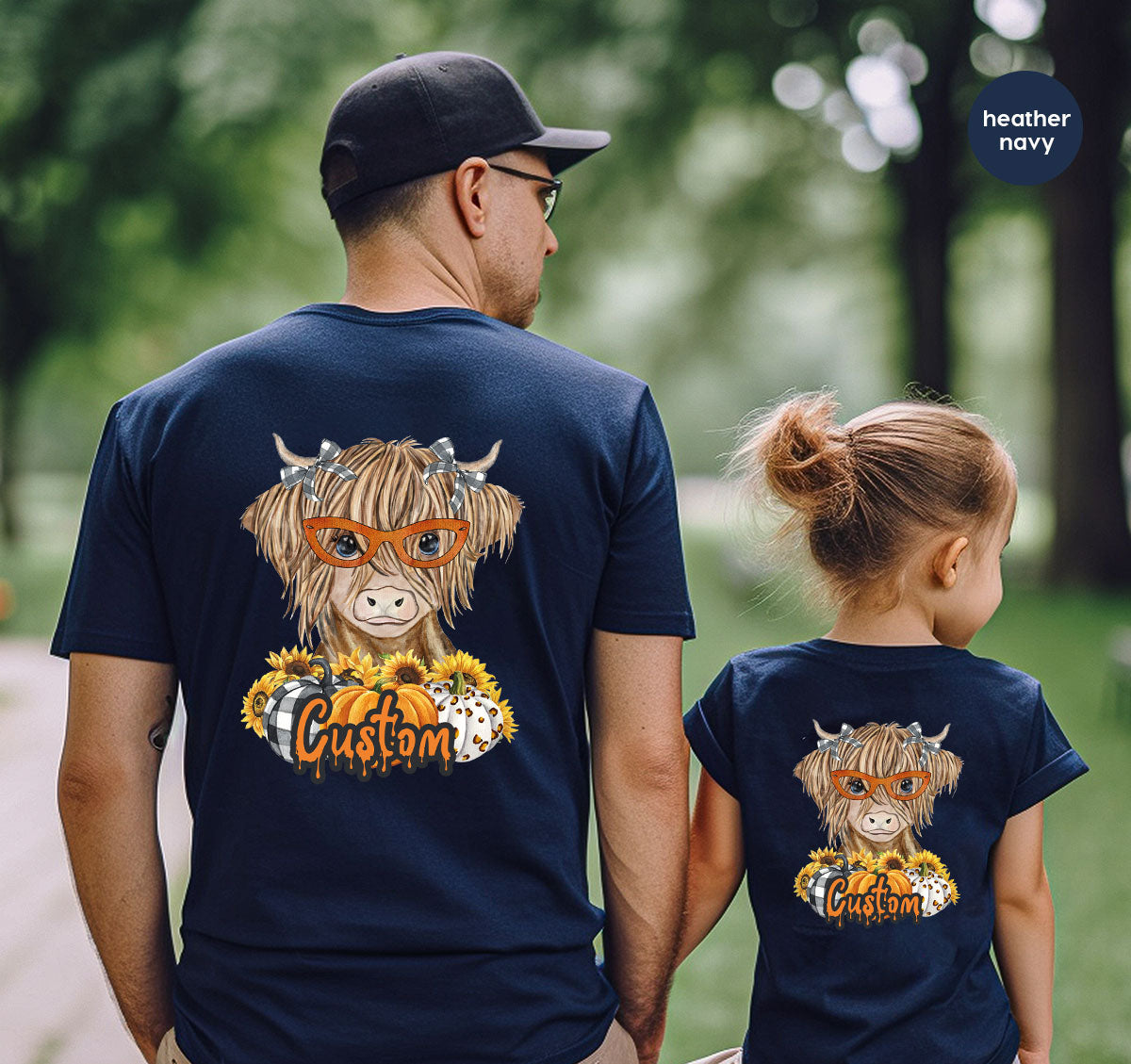 Custom Cow Shirt, Fall Graphic Tees, Personalized Farmer Gifts, Customized Pumpkin T-Shirt, Kids Farm Clothing, Thanksgiving Vneck Tshirt