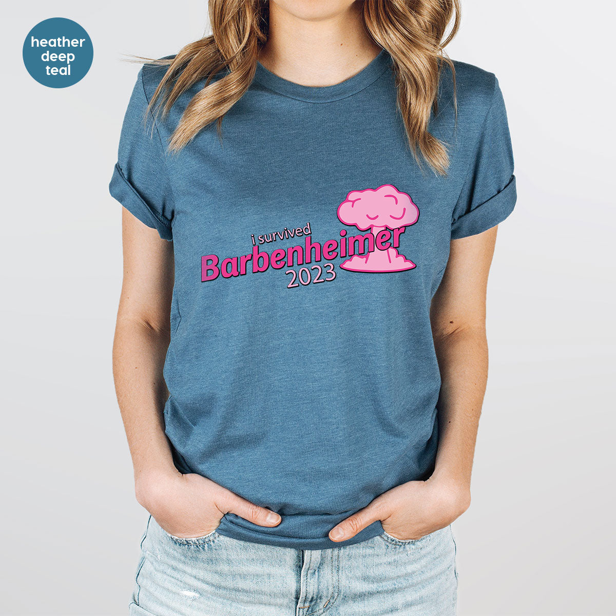 Barbenheimer Shirt, Barbie Movie T-Shirt, Barbie Fan Shirt, Oppenheimer Movie Shirt