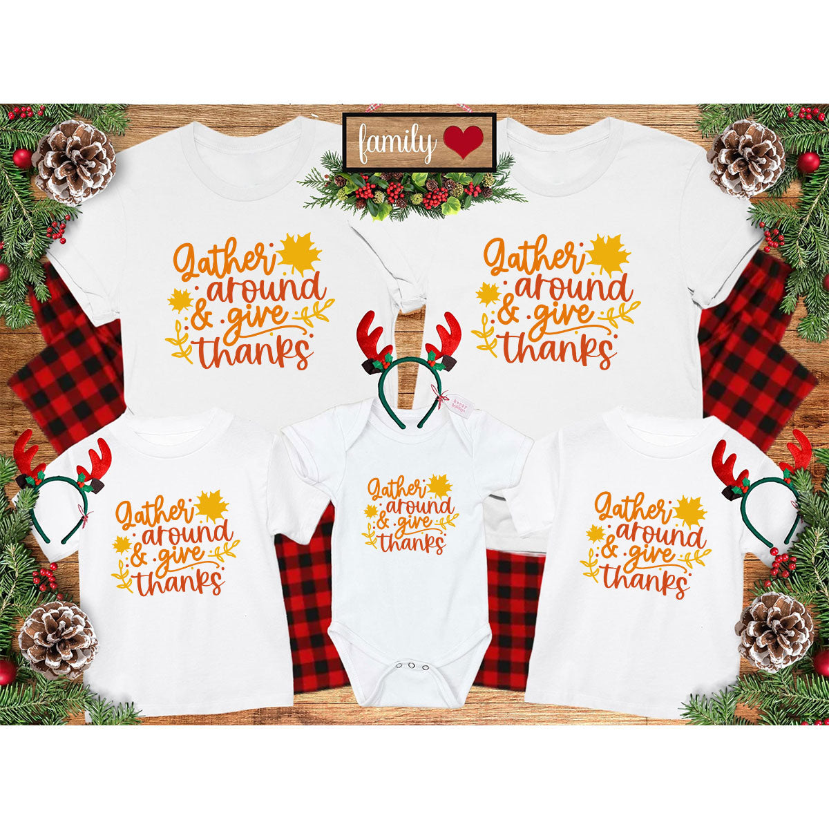 Thanksgiving Sweatshirts, Gifts for Family, Kids Fall Clothes, Leaves Graphic Tees, Autumn Toddler Outfits, Thankful Vneck TShirt