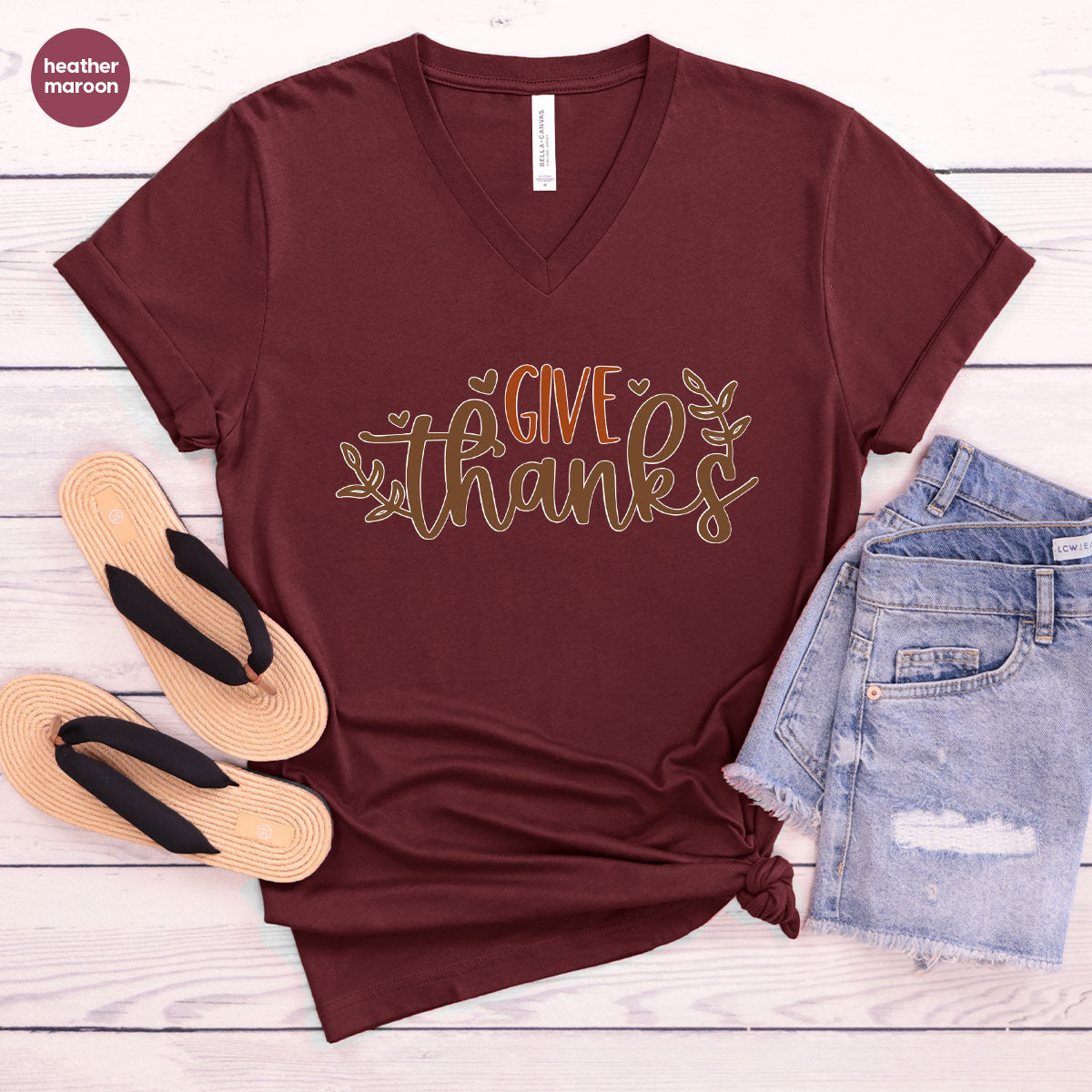 Thanksgiving Shirts, Thankful T-Shirt, Fall Vneck Tshirt, Matching Family Outfits, Thanksgiving Gifts, Kids Graphic Tees, Autumn Sweatshirt