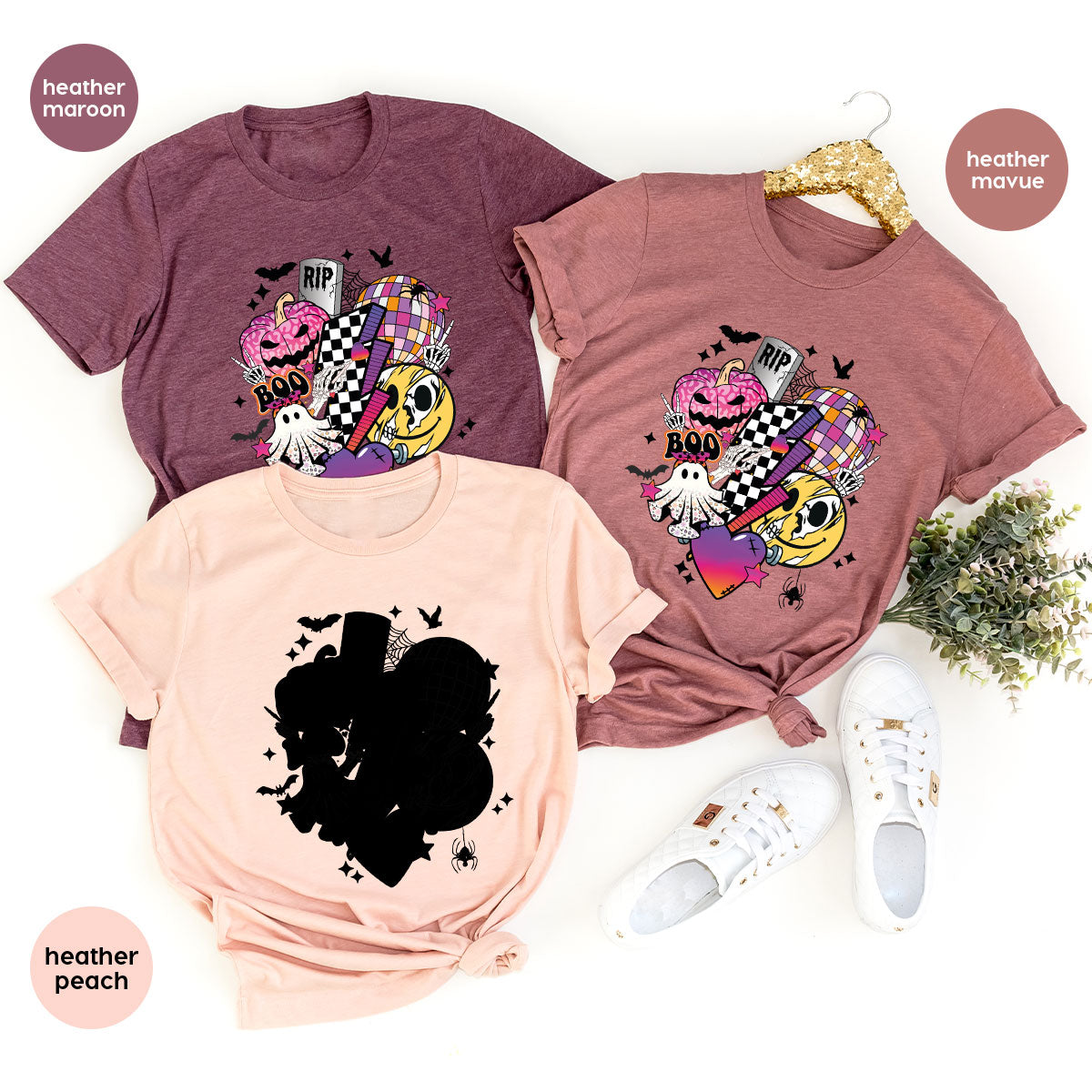 Retro Halloween Shirt, Spooky Pumpkin Shirt, Cool Checkered Outfit