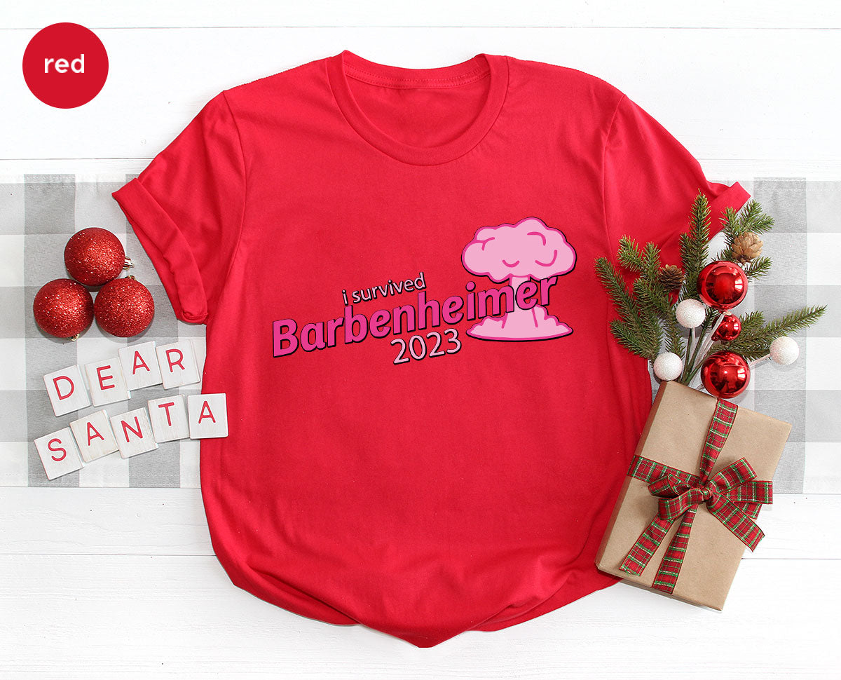 Barbenheimer Shirt, Barbie Movie T-Shirt, Barbie Fan Shirt, Oppenheimer Movie Shirt