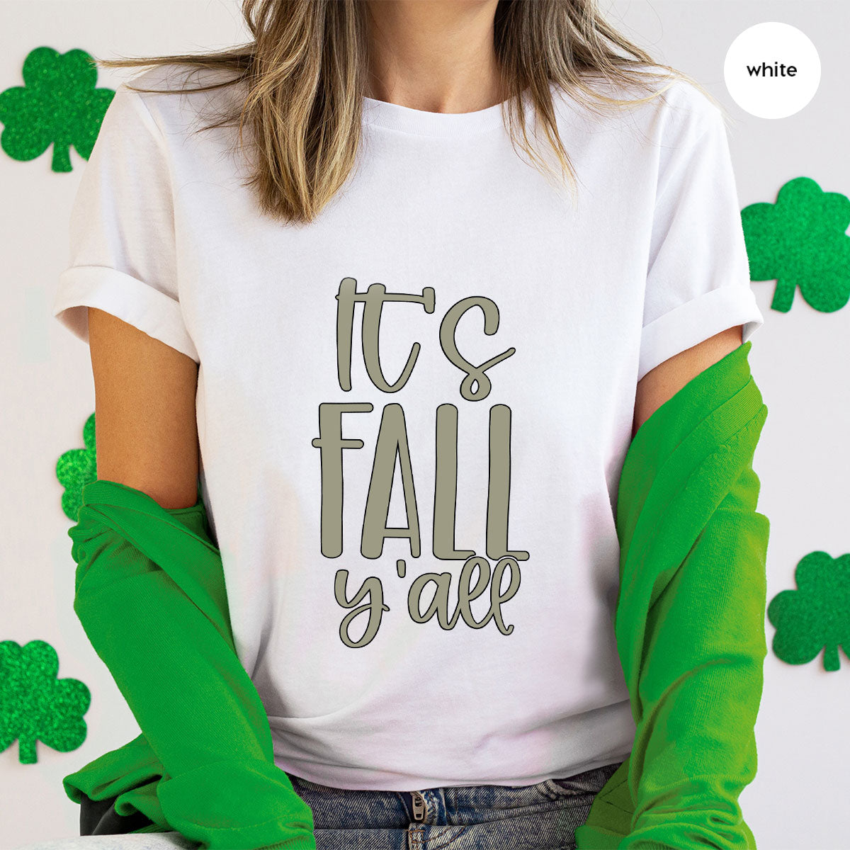 Fall Crewneck Sweatshirt, Its Fall Yall T-Shirt, Fall Gifts, Gifts for Her, Autumn Clothing, Thanksgiving Graphic Tees, Toddler T Shirt