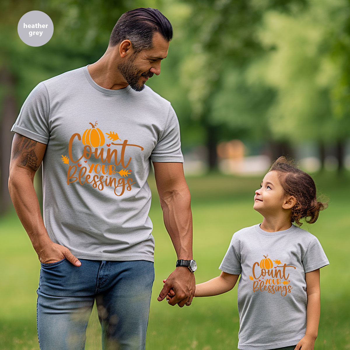 Cute Fall Outfit, Pumpkin Shirts, Gift for Her, Thanksgiving Clothing, Autumn Crewneck Sweatshirt, Blessed Vneck Tshirt, Leaves Graphic Tees