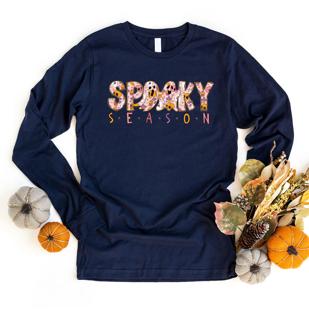 Ghost Graphic Tees, Cute Kid Halloween Shirt, Spooky Shirt