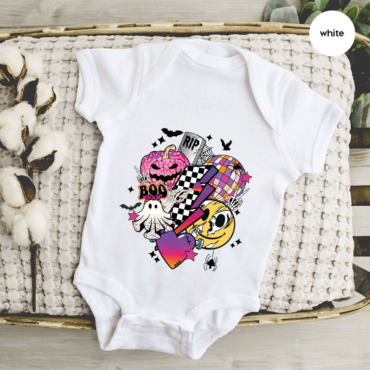 Retro Halloween Shirt, Spooky Pumpkin Shirt, Cool Checkered Outfit