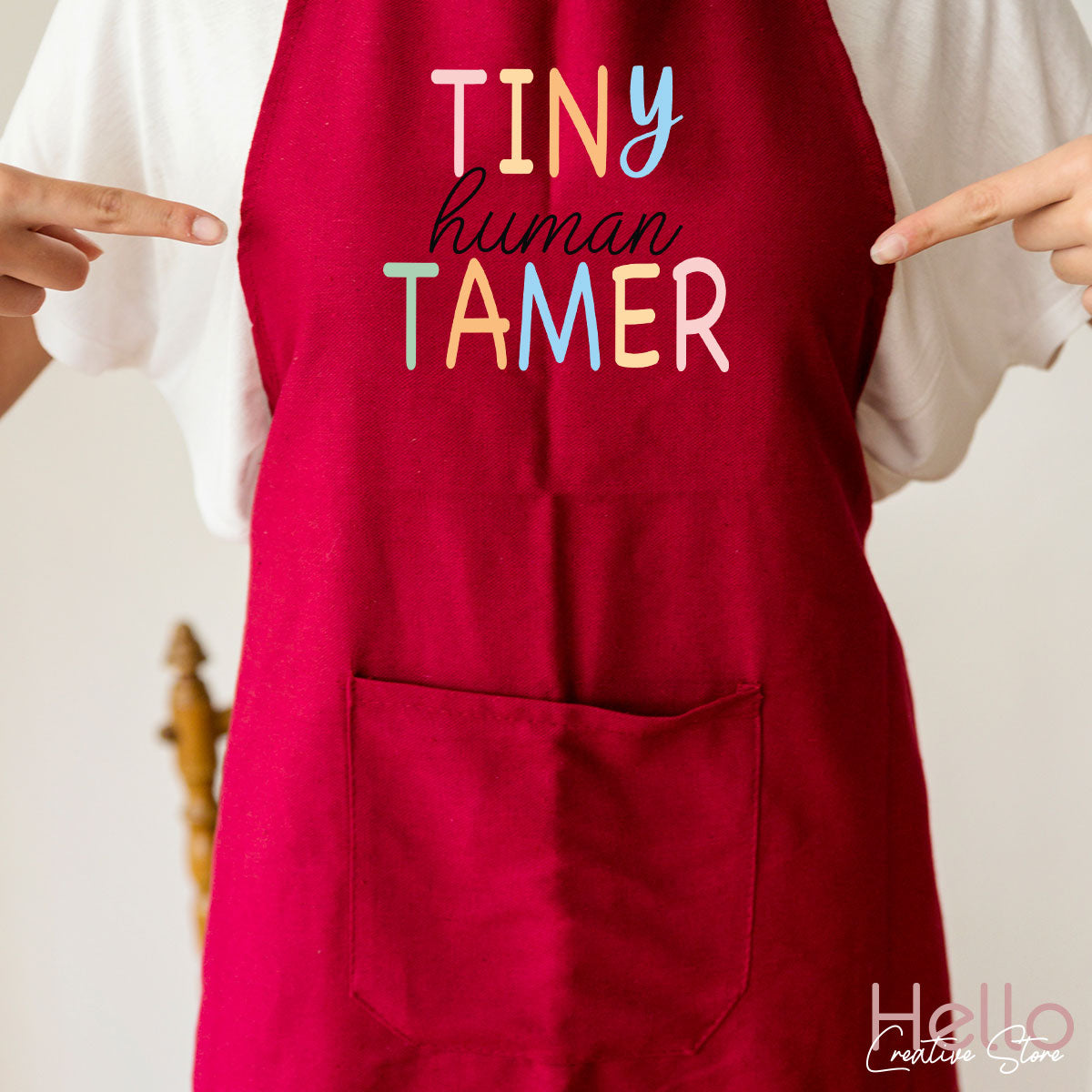 Teacher Shirt, Tiny Human Tamer, Kindergarten Teacher, Preschool Teacher, First Day of School, Back to School T-Shirt, Gift for Teacher