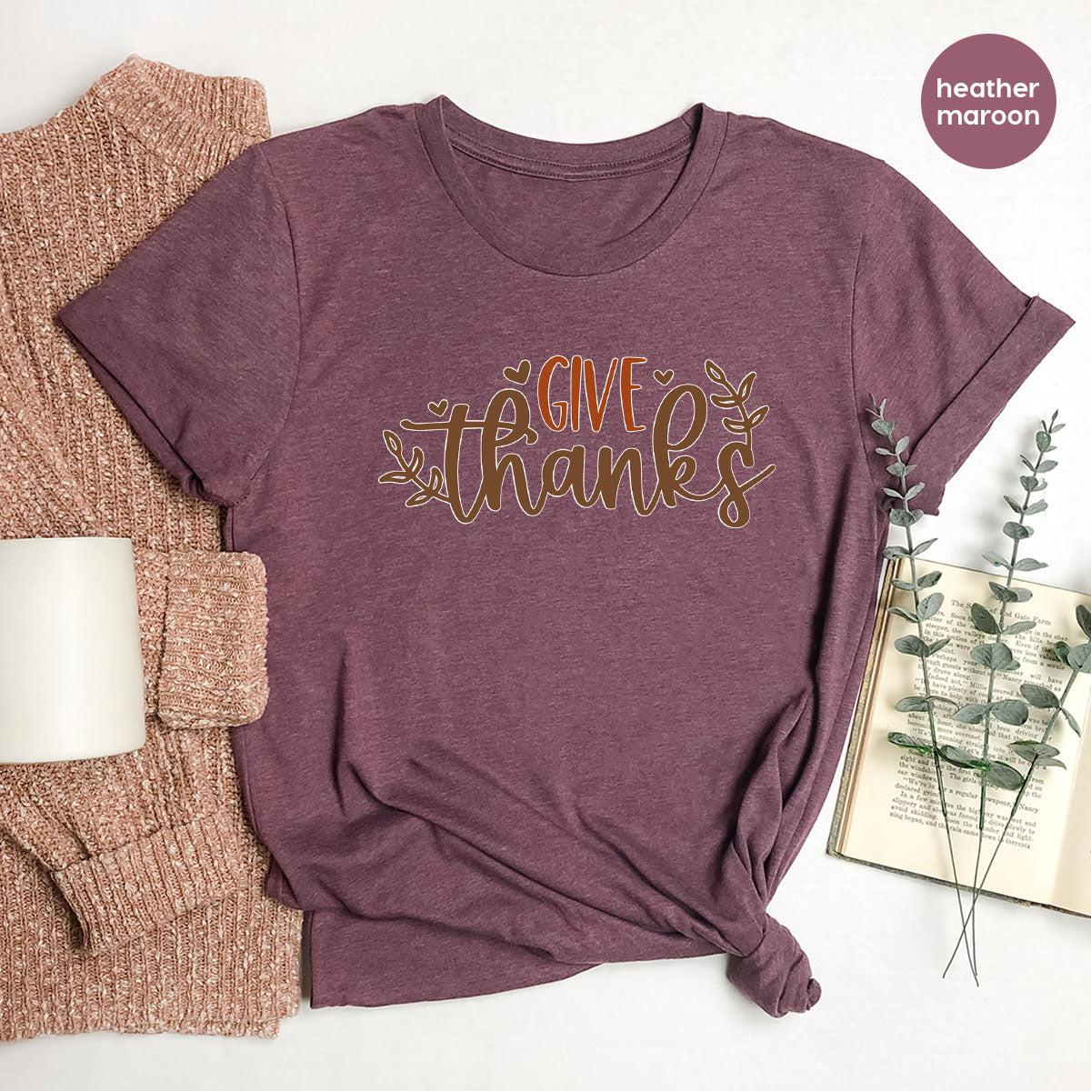 Thanksgiving Shirts, Thankful T-Shirt, Fall Vneck Tshirt, Matching Family Outfits, Thanksgiving Gifts, Kids Graphic Tees, Autumn Sweatshirt