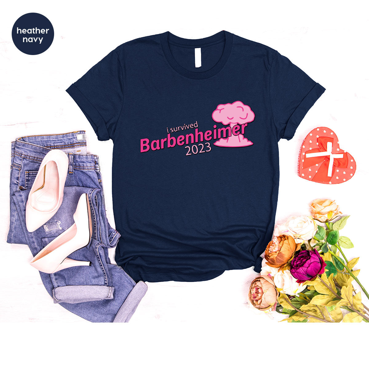 Barbenheimer Shirt, Barbie Movie T-Shirt, Barbie Fan Shirt, Oppenheimer Movie Shirt