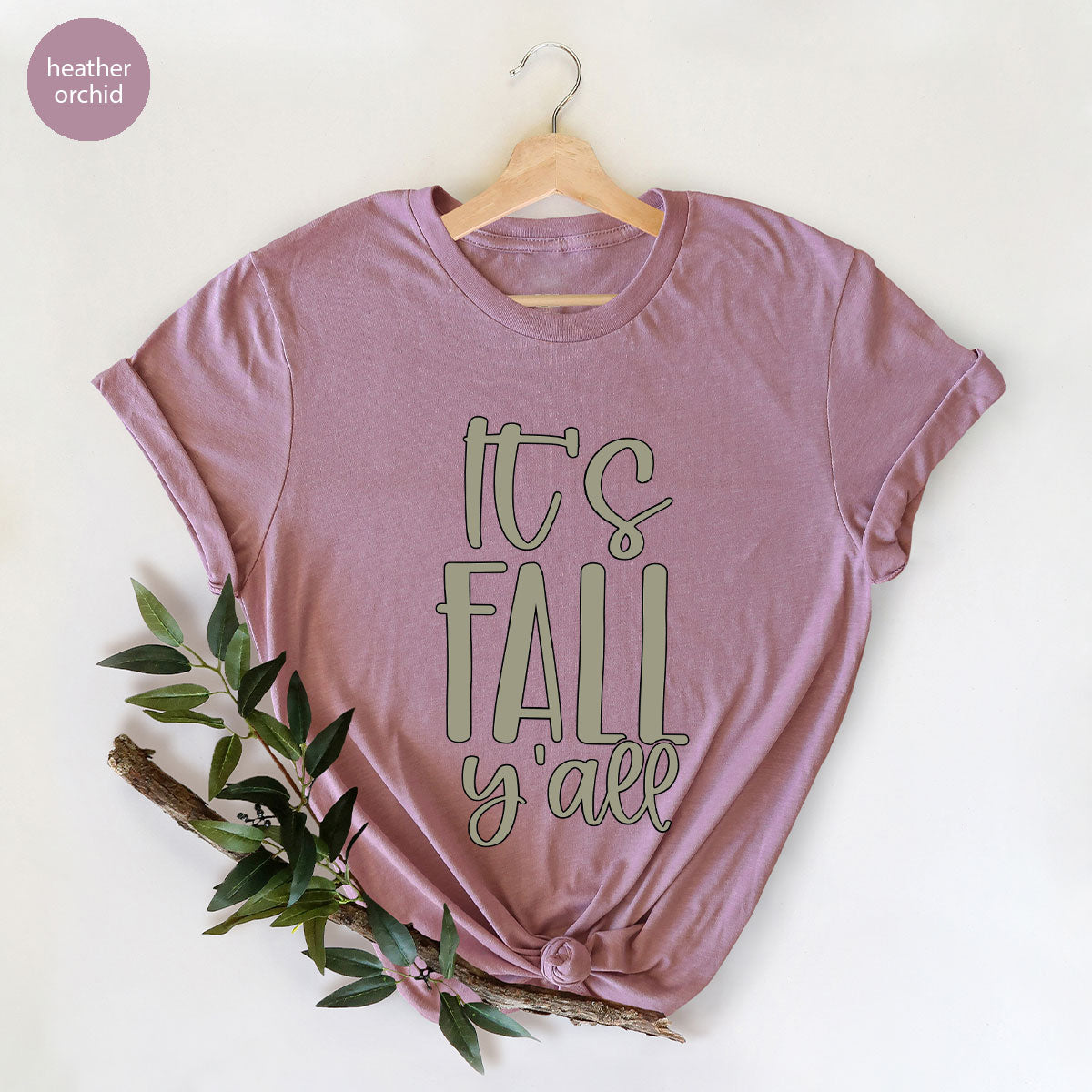 Fall Crewneck Sweatshirt, Its Fall Yall T-Shirt, Fall Gifts, Gifts for Her, Autumn Clothing, Thanksgiving Graphic Tees, Toddler T Shirt