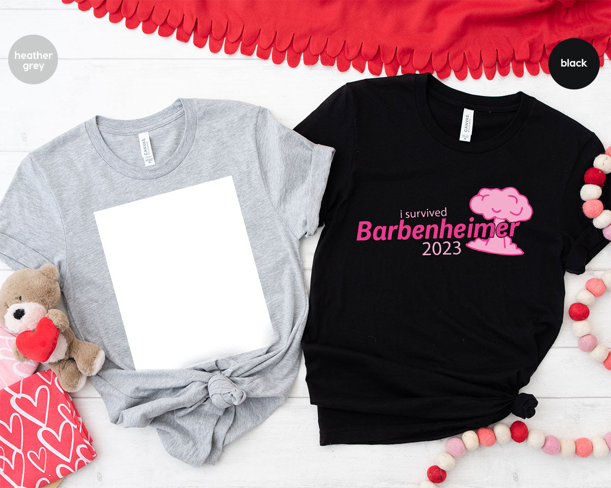 Barbenheimer Shirt, Barbie Movie T-Shirt, Barbie Fan Shirt, Oppenheimer Movie Shirt