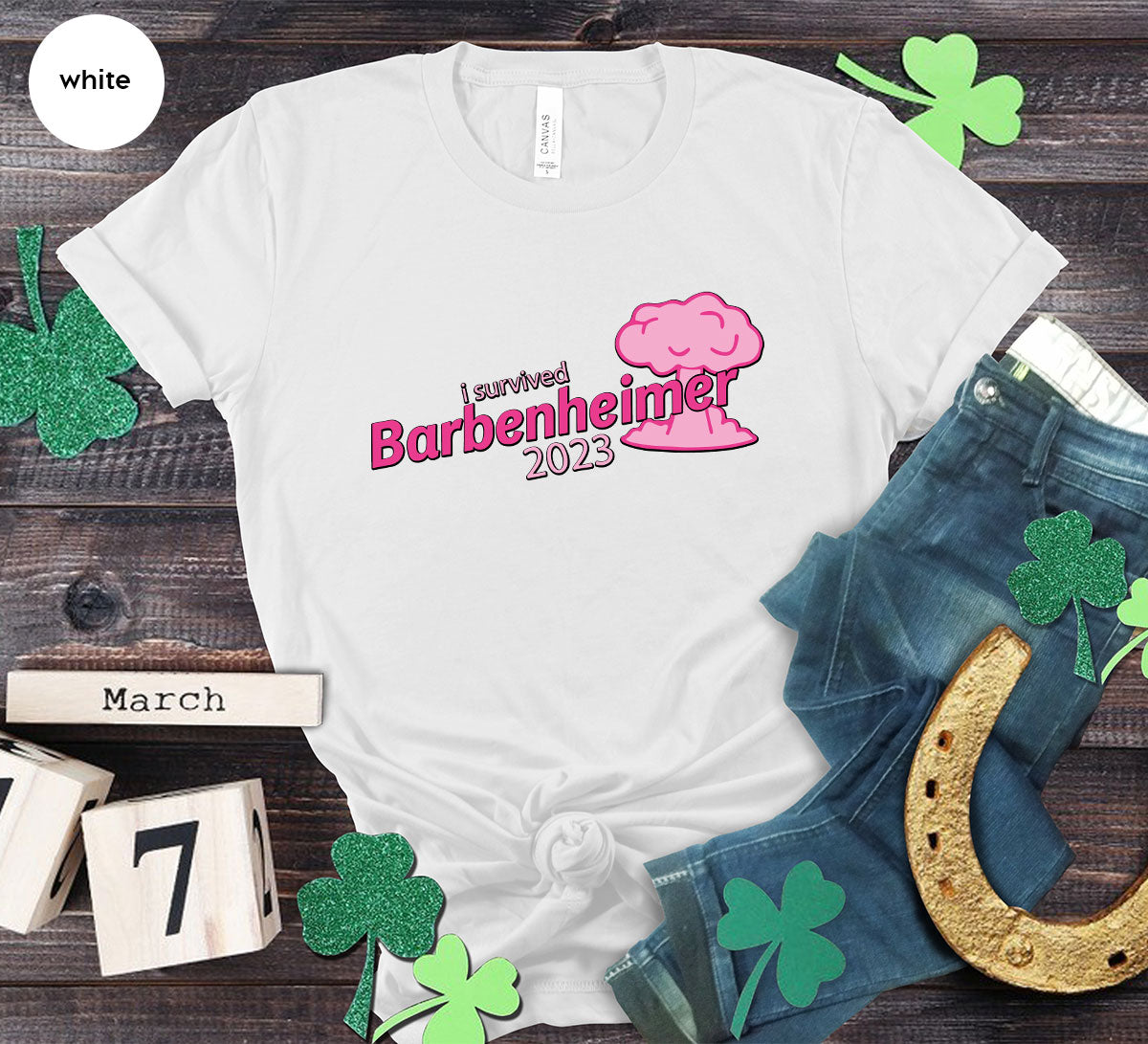 Barbenheimer Shirt, Barbie Movie T-Shirt, Barbie Fan Shirt, Oppenheimer Movie Shirt