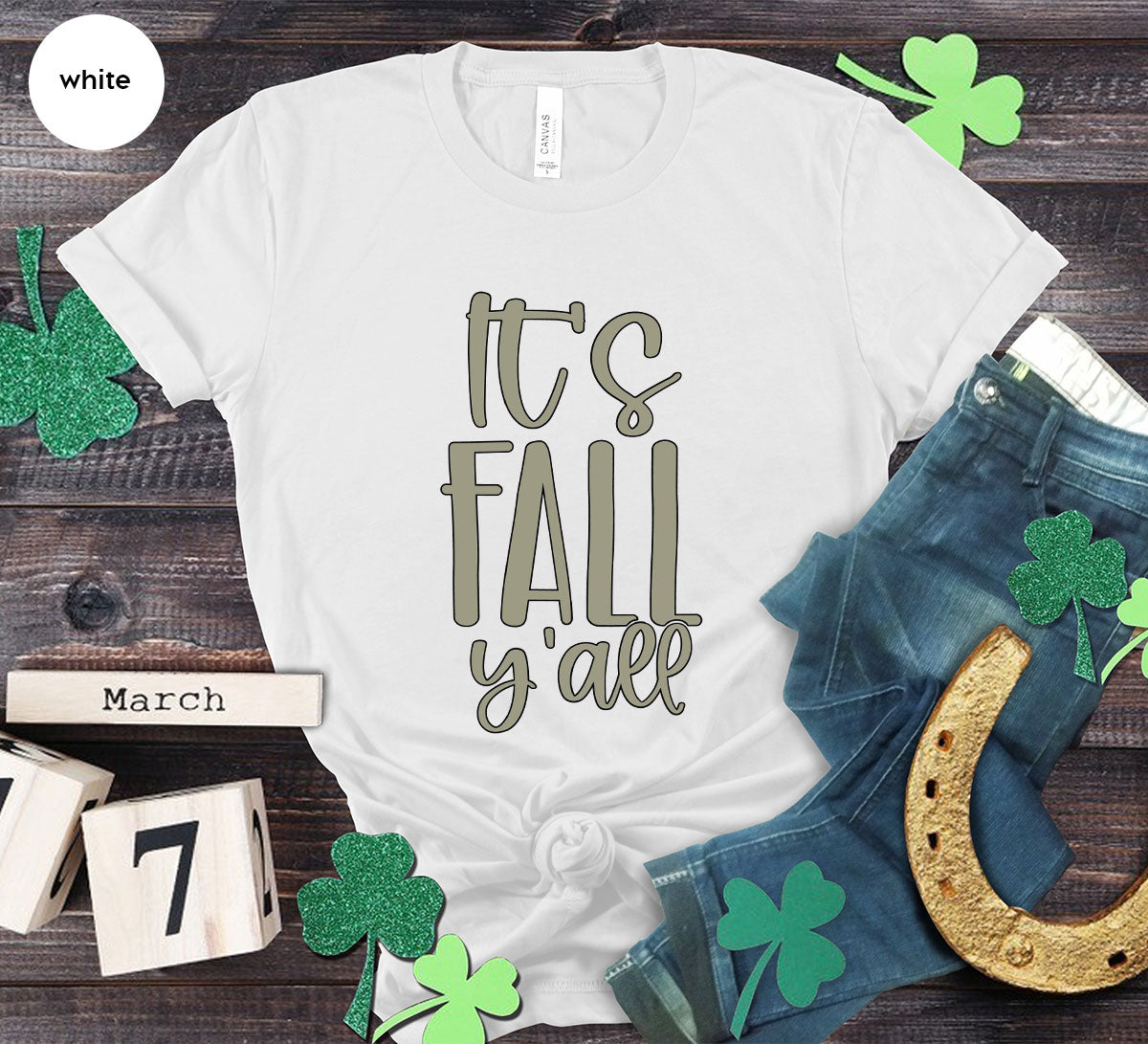 Fall Crewneck Sweatshirt, Its Fall Yall T-Shirt, Fall Gifts, Gifts for Her, Autumn Clothing, Thanksgiving Graphic Tees, Toddler T Shirt