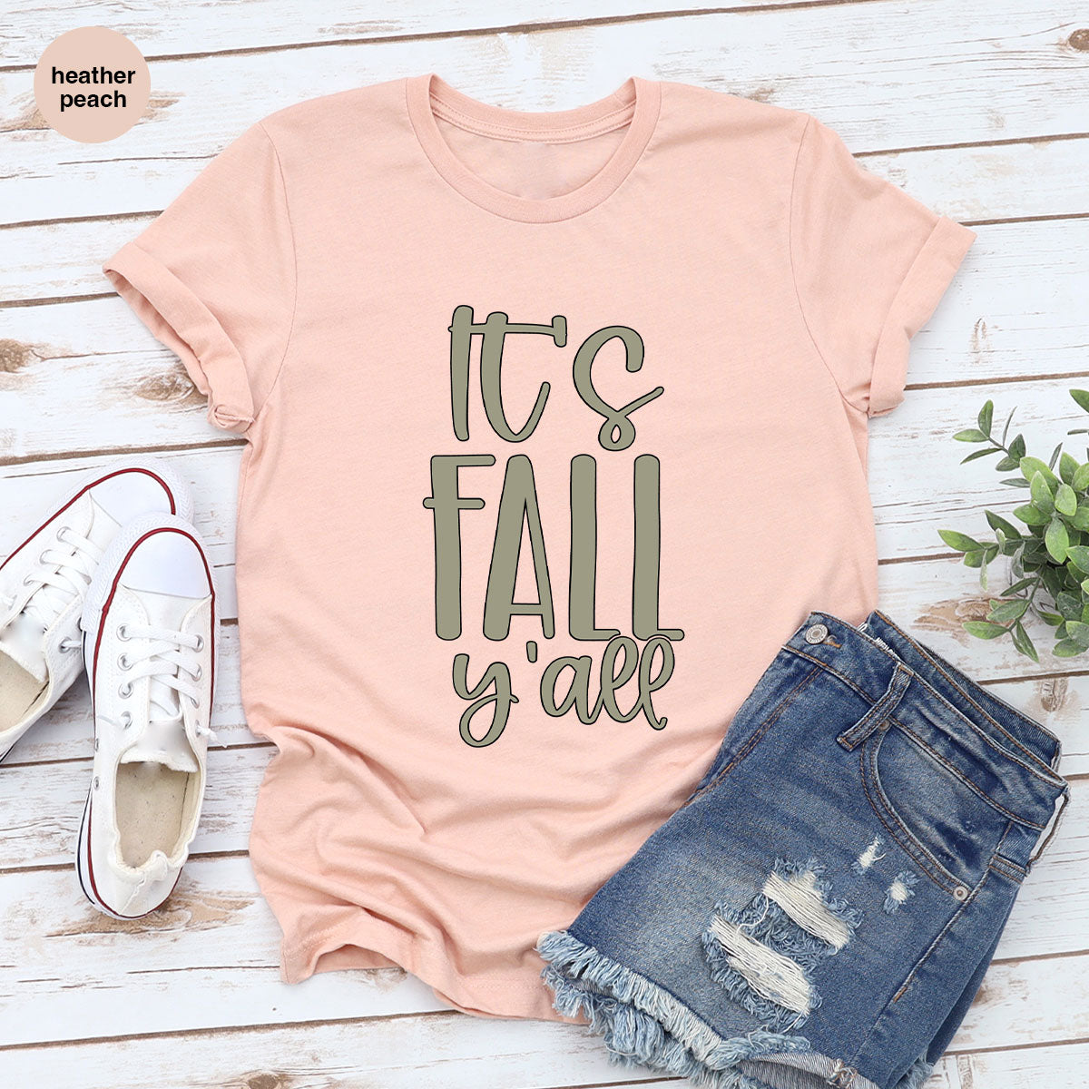 Fall Crewneck Sweatshirt, Its Fall Yall T-Shirt, Fall Gifts, Gifts for Her, Autumn Clothing, Thanksgiving Graphic Tees, Toddler T Shirt