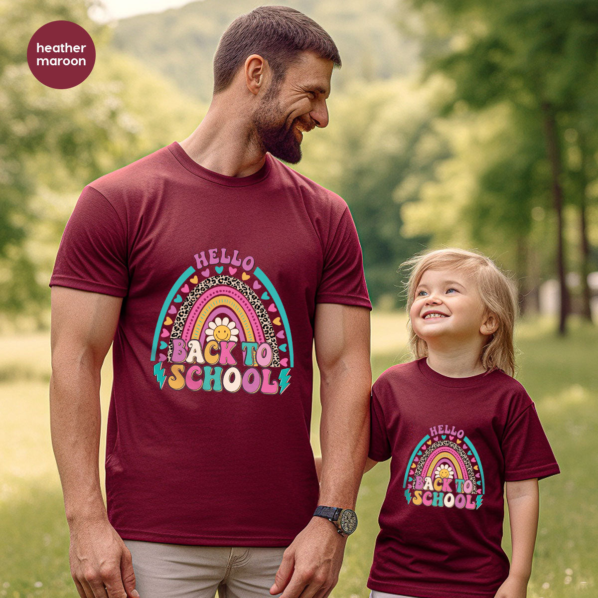 Inspirational Teacher Shirt, First Day Of School Clothing, Welcome Back To School Tshirt,n ainbow Graphic Tee