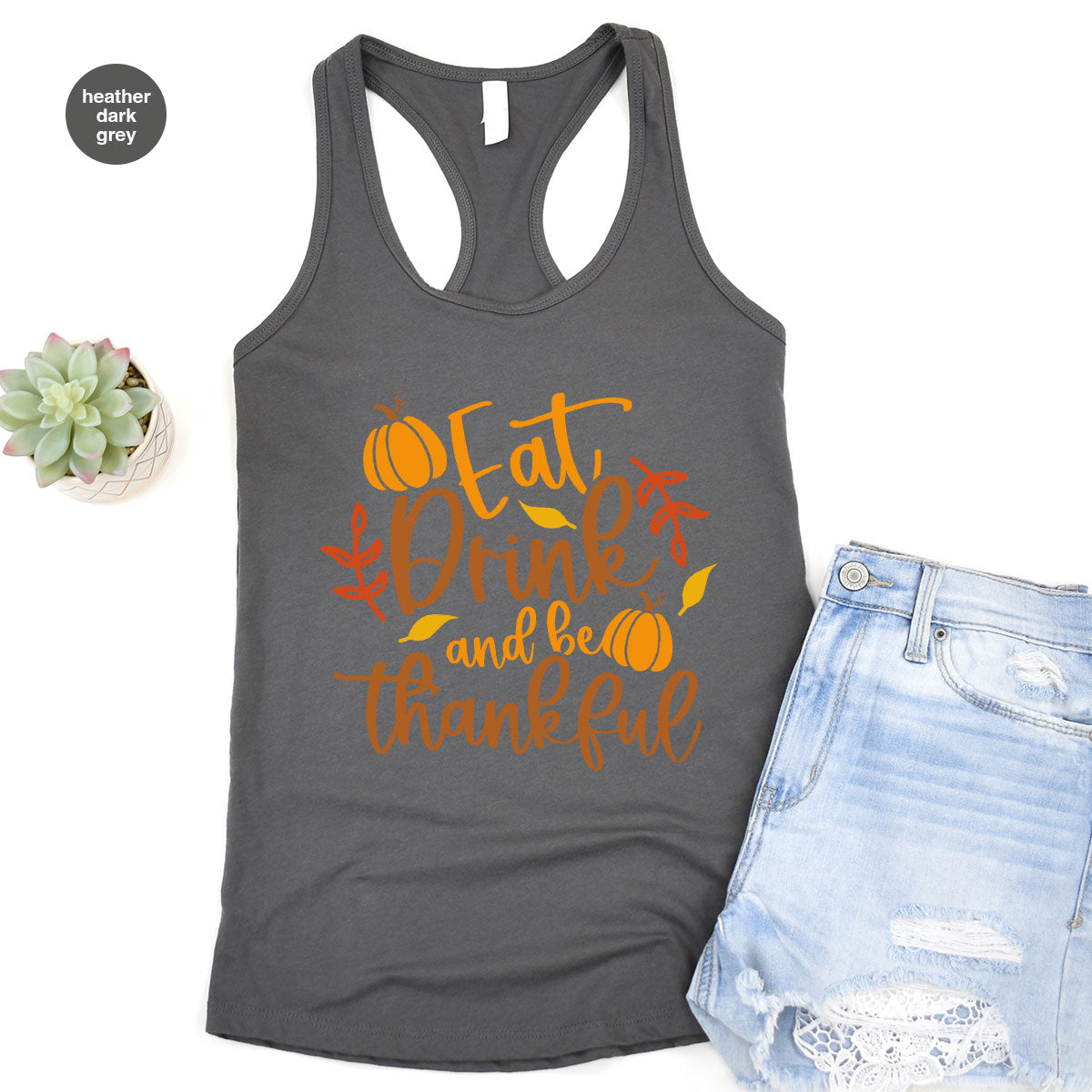 Cute Pumpkin T-Shirt, Fall Graphic Tees, Thankful Gifts, Thanksgiving Outfits, Autumn Crewneck Sweatshirt, Fall Leaves Vneck Shirt