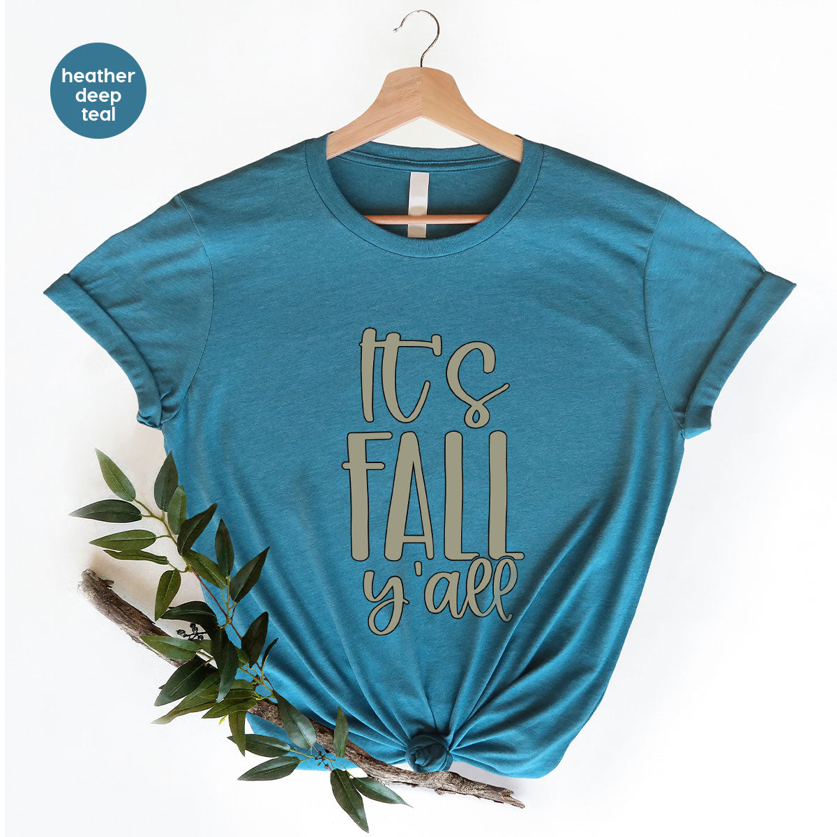 Fall Crewneck Sweatshirt, Its Fall Yall T-Shirt, Fall Gifts, Gifts for Her, Autumn Clothing, Thanksgiving Graphic Tees, Toddler T Shirt