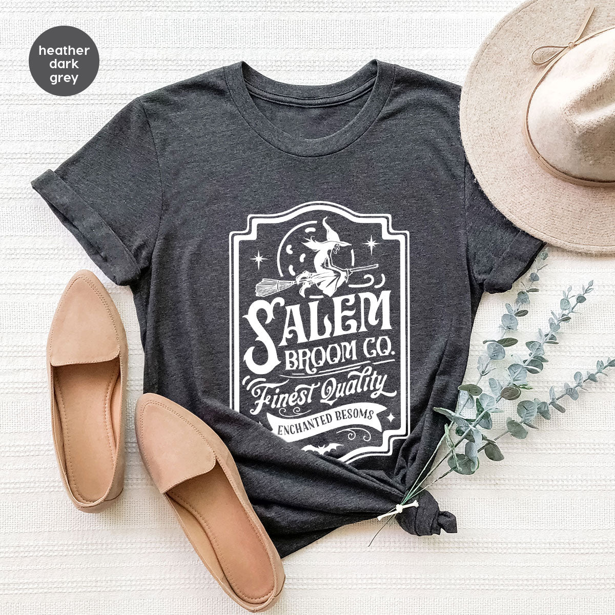 Halloween Shirts, Spooky Season Sweatshirt, Witch Womens Clothing, Funny Gifts for Her, Witchy Graphic Tees, Girls Vneck TShirts