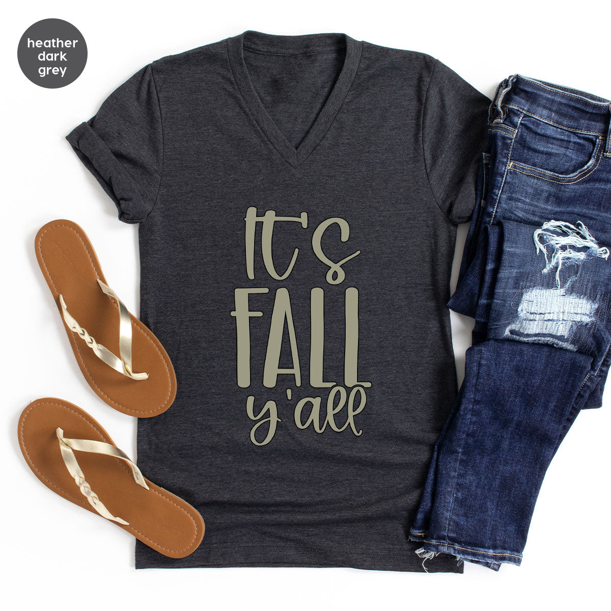 Fall Crewneck Sweatshirt, Its Fall Yall T-Shirt, Fall Gifts, Gifts for Her, Autumn Clothing, Thanksgiving Graphic Tees, Toddler T Shirt