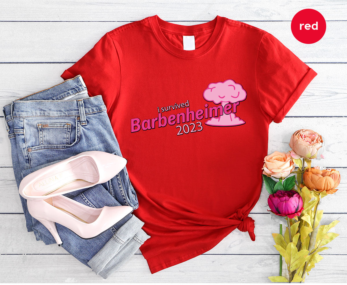 Barbenheimer Shirt, Barbie Movie T-Shirt, Barbie Fan Shirt, Oppenheimer Movie Shirt