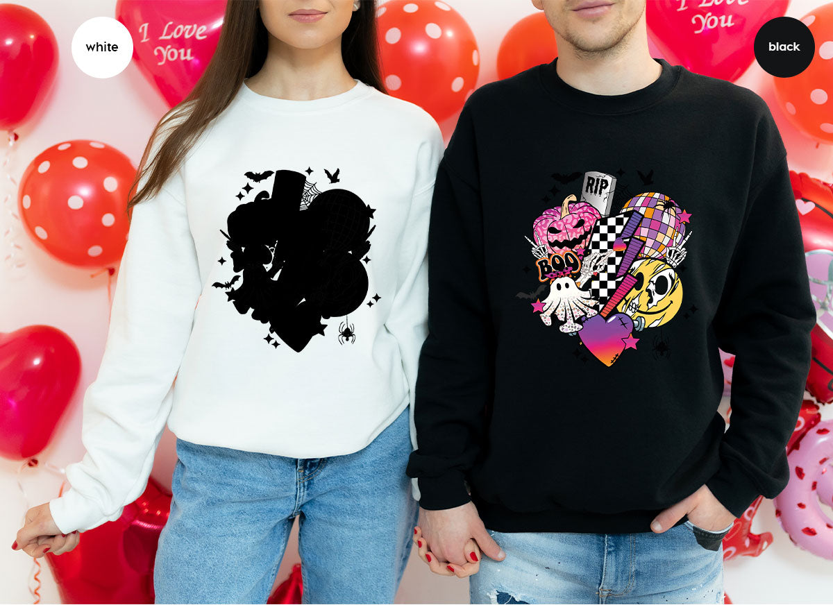 Retro Halloween Shirt, Spooky Pumpkin Shirt, Cool Checkered Outfit