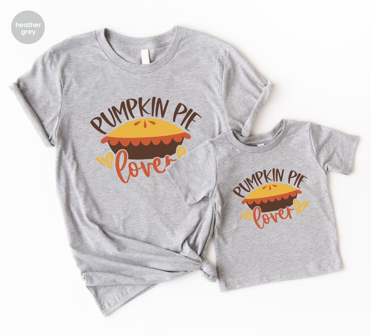 Kids Thanksgiving Shirts, Pumpkin Pie Graphic Tees, Gift for Her, Fall Crewneck Sweatshirt, Cute Toddler Clothes, Autumn Vneck T-Shirt