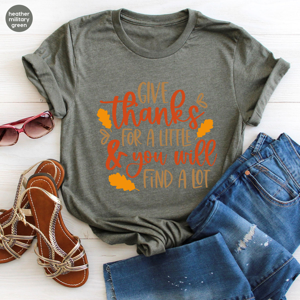 Thanksgiving T-Shirt, Cute Autumn Outfit, Thankful Vneck Tshirt, Fall Crewneck Sweatshirt, Fall Womens Clothing, Blessed Graphic Tees