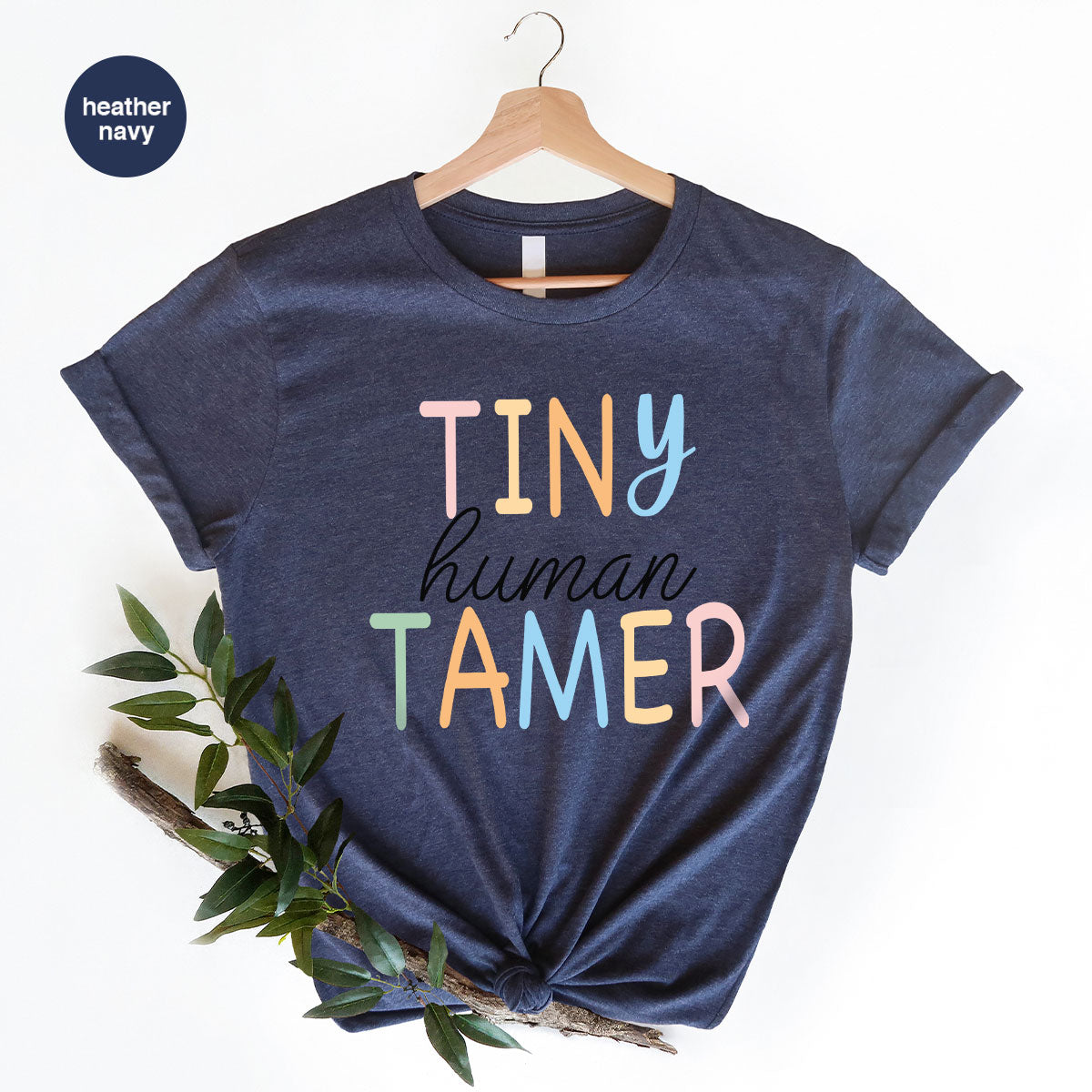 Teacher Shirt, Tiny Human Tamer, Kindergarten Teacher, Preschool Teacher, First Day of School, Back to School T-Shirt, Gift for Teacher