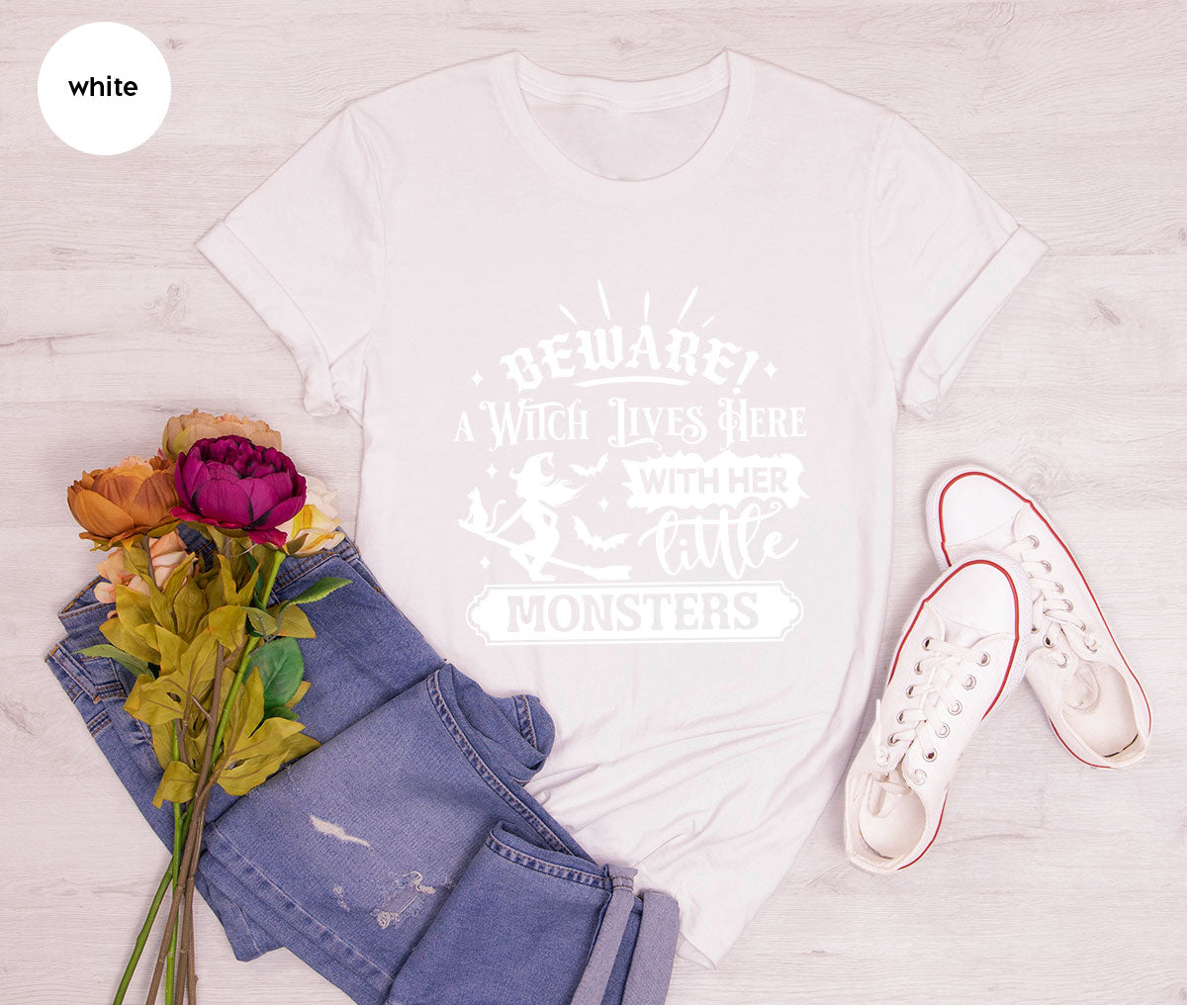 Spooky Season Shirts, Halloween Tshirts, Kids Graphic Tees, Hocus Pocus Vneck Clothing, Gift For Friend, Genderneutral Adult T-Shirt