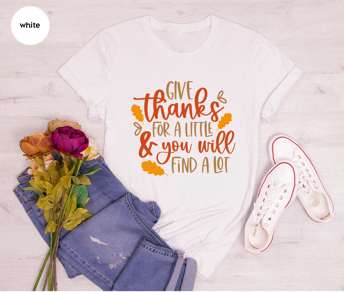 Thanksgiving T-Shirt, Cute Autumn Outfit, Thankful Vneck Tshirt, Fall Crewneck Sweatshirt, Fall Womens Clothing, Blessed Graphic Tees