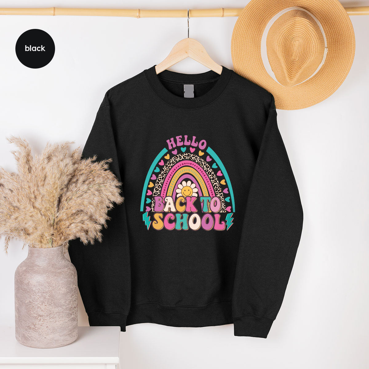 Inspirational Teacher Shirt, First Day Of School Clothing, Welcome Back To School Tshirt,n ainbow Graphic Tee