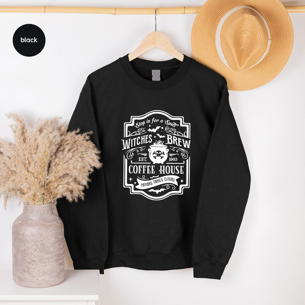 Halloween Shirt, Witchy Gifts, Spooky Season Tshirt, Spell Vneck T Shirt, Shirts for Women, Gifts for Her, Witch's Brew Graphic Tees