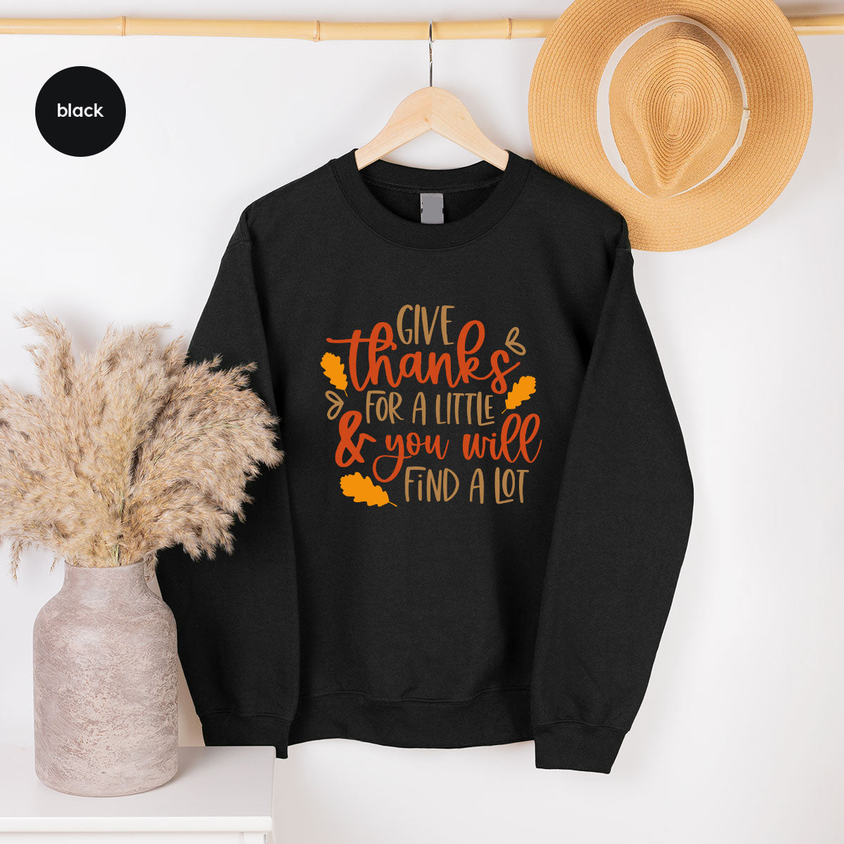 Thanksgiving T-Shirt, Cute Autumn Outfit, Thankful Vneck Tshirt, Fall Crewneck Sweatshirt, Fall Womens Clothing, Blessed Graphic Tees