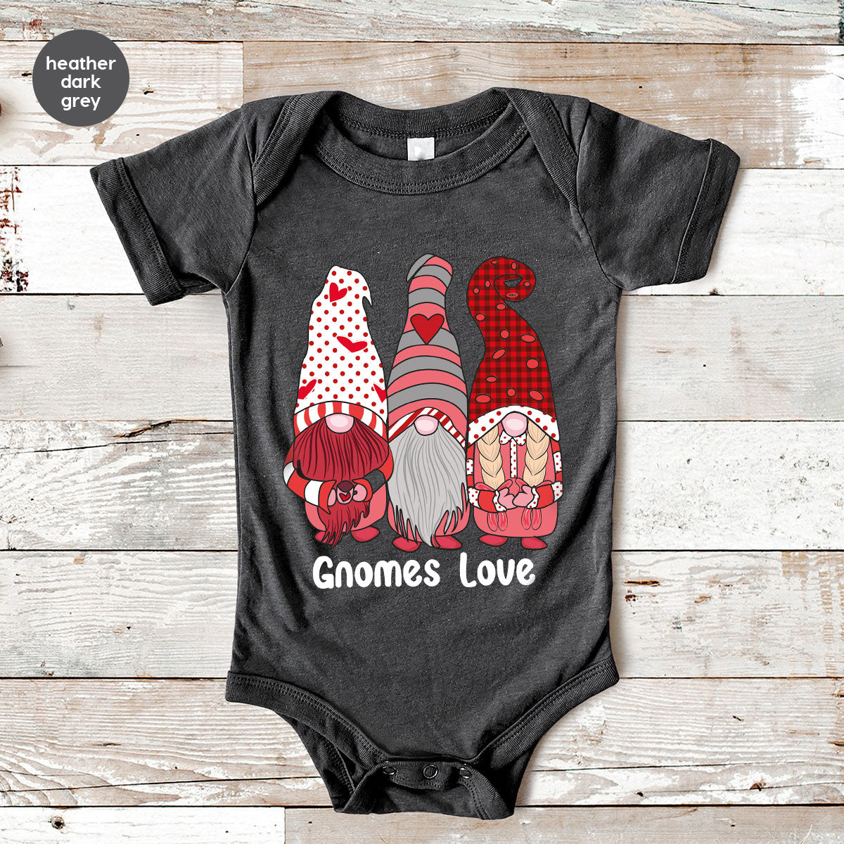 Gnomes Love Shirt, Love 4ever Shirt, Best Love T-Shirt, Valentine's Day Shirt 2023