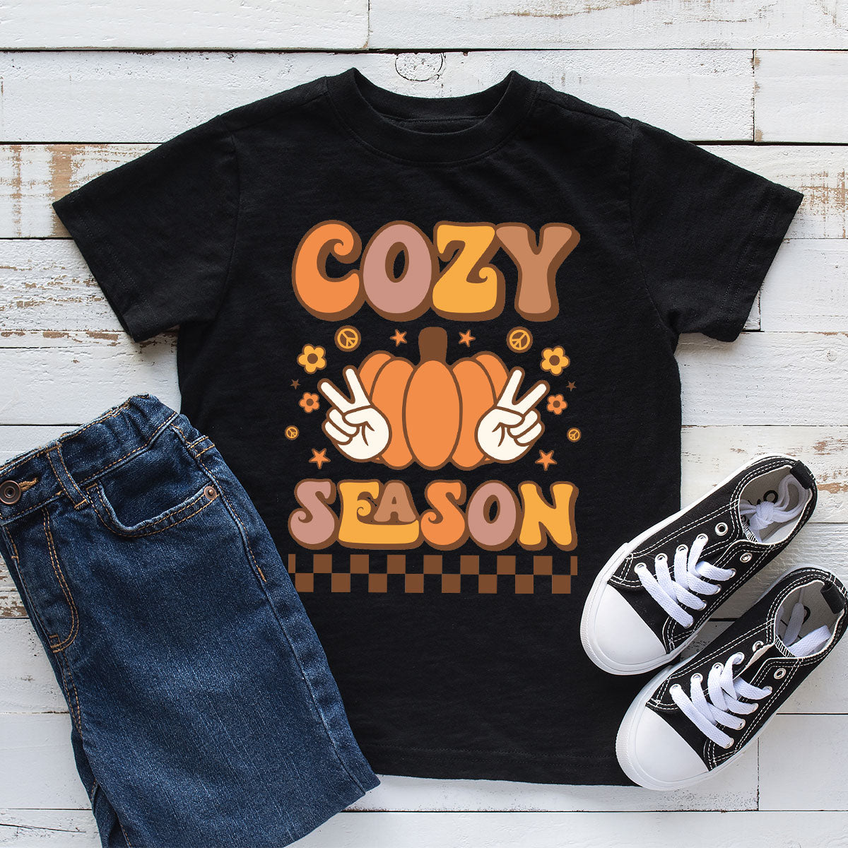 Cozy Thanksgiving Shirt, Funny Thanksgiving T-Shirt, Cozy Season Gee