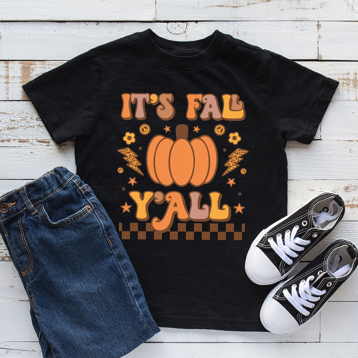 Halloween Fall Shirt, It's Y'Fall T-Shirt, Halloween Fall Hoodie, Long Sleeve and Short Sleeve Shirts