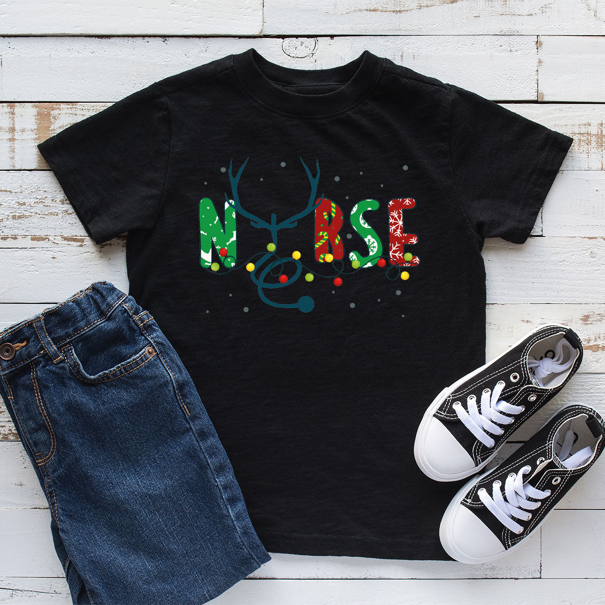 Christmas Nurse Shirt, Health Employee Christmas T-Shirt, Christmas Gift for Nurses