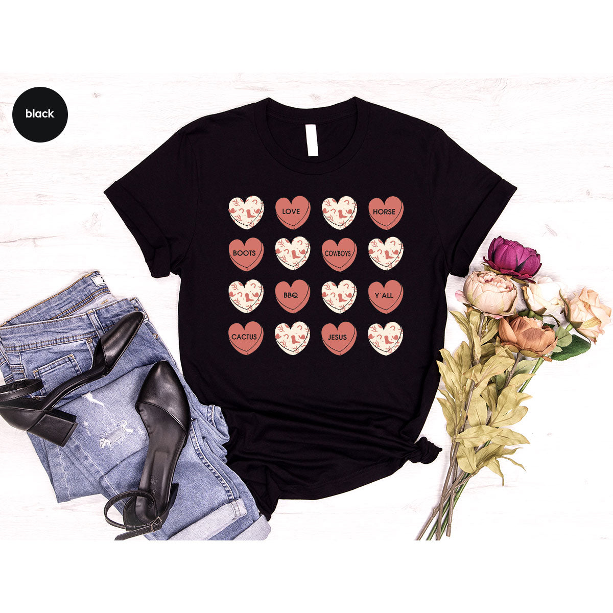 Heart Shirt, Lover Tee, Valentine's Day Heart T-Shirt, 2023 Feb 14 Shirt